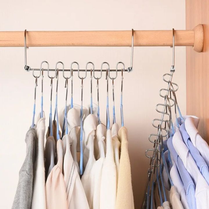 Metal%20Magic%20Hangers%2012%20Slots%20Cascading%20Hanger%20for%20Clothes%20Space%20Saving%20Closet%20Wardrobe%20Scarf%20Clothing%20Storage%20Rack%20Organization%20-%20Image%207