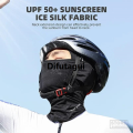 Difutagui WEST BIKING Summer Outdoor Cycling Balaclava Full Face Sun Protection New Mask MTB Motorcycle Ice Silk Caps UPF 50+ Cooling Sport Ge. 