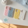 NEW Aesthetic Cute Pink Polka Dot Clear Phone Case For iPhone 16 15 14 13 Pro Max Korean Lovely Shockproof Phone Cover For Girl Gift. 