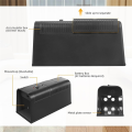 5000V Electric Mouse Trap Zapper Powerful Rat Traps Indoor for Homes with Anti-Escape Door for Home,Garage Black. 