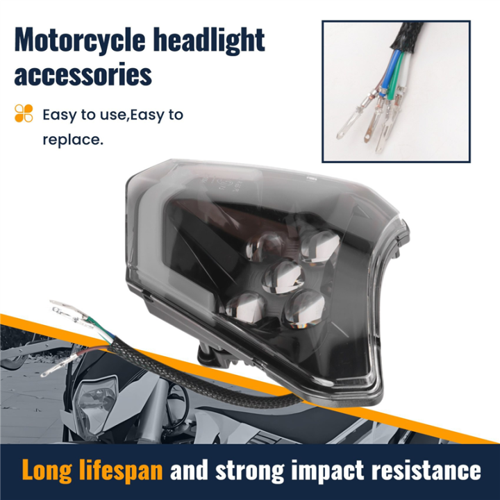 NAMUNY%203X%20Dirt%20Bike%20LED%20Headlight%20for%20Pit%20Bike%20ATV%20TC%20FE%20TE%20EXC%20XCW%20SXF%20SX%20125%20250%20300%20350%20450%20500%20530%20-%20Image%202