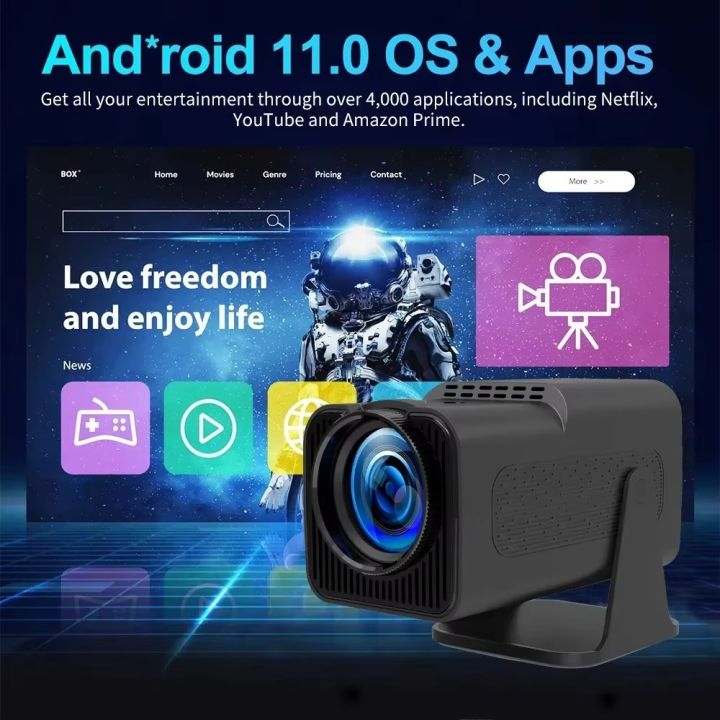 HY320%20Gaming%20Projector%202-in-1%20Android%20Console%20%7C%201080P%20FHD%20%7C%20180%C2%B0%20Full%20Rotation%20Design%20%7C%20WiFi%206%20Bluetooth%205.0%20%7C%204K%20Supported%20%7C%20Low%20Latency%20Gaming%20Mode%20%7C%20Auto%20Keystone%20%7C%20Portable%20Home%20Theater%20&%20Outdoor%20Movie%20Projector%20-%20Image%205