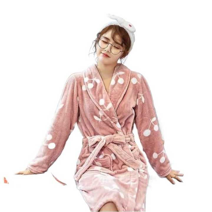 Unisex Bathrobe Multi Function  Women Bath Robe In Bath Gown Night Dress