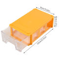 Storage Box Stackable Plastic Hardware Parts Storage Boxes Component Screws Tools Organizer Combined Cabinet Drawer Case Box JIJIN. 