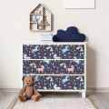 Artsy Home Kids Children's Unicorn Furniture Sticker 120cm x 40cm. 
