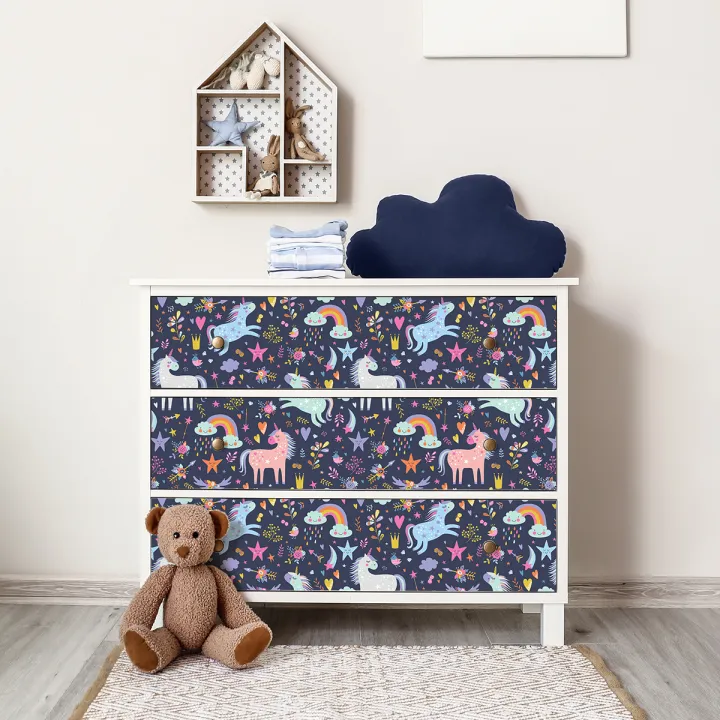 Artsy%20Home%20Kids%20Children's%20Unicorn%20Furniture%20Sticker%20120cm%20x%2040cm%20-%20Image%202