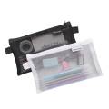 RHS Online Pencil Case Pencil Bag Nylon Transparent Gauze Mesh Pen Pouch Cosmetic Bag Storage Bags. 