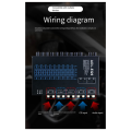 Auto Square 9 Band Graphic Equalizer Digital Car Audio Car Amplifier Equalizer+Adjustable Filter. 