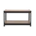 Index Furniture -Furinbox Smart Shelf 2-Tier Storage Shelf Bk. 