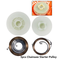 FORIDE Electric Chainsaw Easy Pulley with 4 Springs Fit Chainsaw for 4500 5200 5800 45Cc 52Cc 58Cc Chainsaw Spare Parts. 