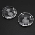 2x for Cardboard Virtual Reality VR BiConvex Lenses Only 37mm x 45mm. 