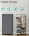 Foldable Wardrobe Closet Storage Organizer Clothes Rack Cabinet Storage Rack. 