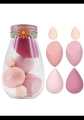 Beauty Blender Jar Set of 7 Soft Makeup Sponge. 