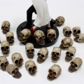 40Pcs Skulls Human Head Skull Realistic Skeleton Skulls for Halloween Table Decor. 