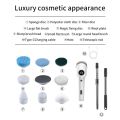 Cordless Electric Spin Scrubber 360 Degrees 3 Speeds Power Cleaning Brush Scrubber with 8 Replaceable Brush Heads and Adjustable Extension Arm for Bathroom Floor Shower Bathtub Glass Car. 
