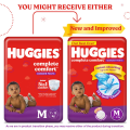 Huggies Complete Comfort Wonder Pants-M (pack of 50)  Size (7-12 Kgs) Baby Diaper Pants| India's Fastest Absorbing Diaper with upto 4x faster absorption | Unique Dry Xpert Channel. 