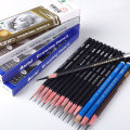 Charcoal soft/medium 3B 4B Mary drawing pencil 12pcs/box 2H HB B 2B 5B 6B 7B 8B/hard/special soft pencil sketch stationery. 
