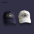 Wenefang Korean Retro Baseball Hat Women's Autumn Winter Versatile 2025 Ins Street Letter Embroidered Caps Summer Couple Men. 