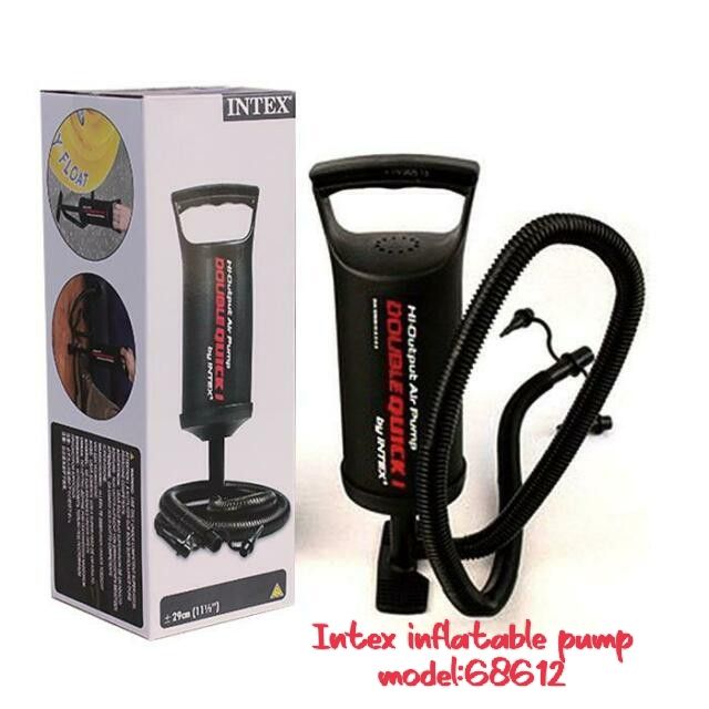 Intex Double Quick III S Hand Pump 14.5" Black