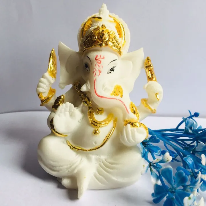 Jenisha%20%F0%9F%99%8F=14%20CM%20Lord%20Ganesh%20Bhagwan%20White%20Marble%20Showpiece%20/%20God%20Figure%20/%20Statue%20/%20Gift%20Item%20-%20Image%206