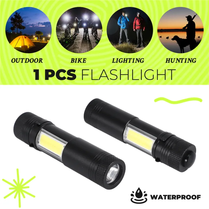 Kqueebee%20New%20Mini%20Portable%20Aluminum%20Q5%20LED%20Flashlight%20XPE&COB%20Work%20Light%20lanterna%20Powerful%20Pen%20Torch%20Lamp%204%20Modes%20Use%2014500%20or%20AA%20-%20Image%207