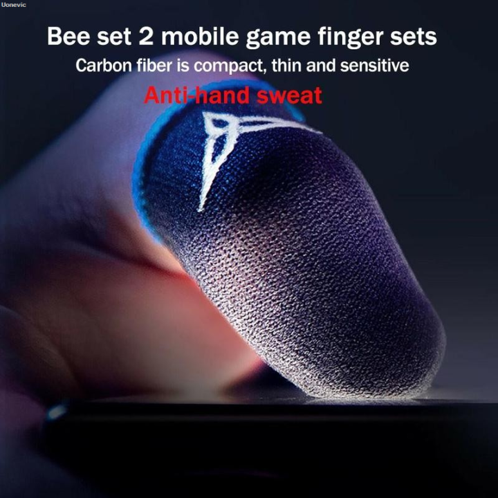 10 Set Anti Sweat Gaming Finger Sleeves For Mobile Game Controller And Console, Breathable Touch Screen Fingers Thumb Sleeves Cover Gloves - View #11