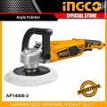 Ingco Angle Polisher 1400W - AP14008 - With 1 Pc Polishing Pad, 1 Pcs Polishing Bonnet. 