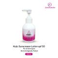 Zuwa cosmetics Kojic acid Sunscreen Lotion Spf 50 - 200ml. 