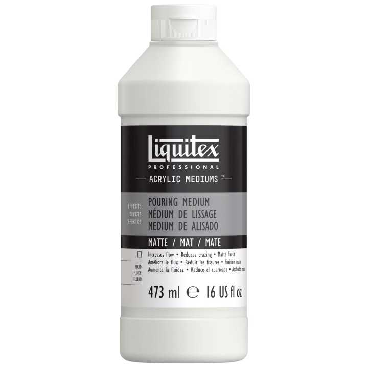 Liquitex Professional Effects Medium, 473ml (16-oz), Matte Pouring ...