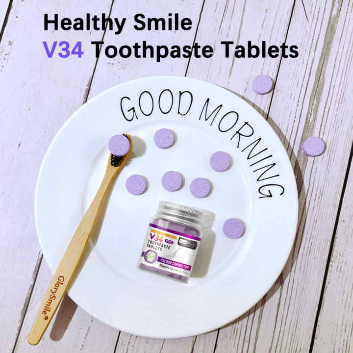 FlowWeek%2030Tablet%20Of%20V34%20Teeth%20Cleaning%20Tablets%20Teeth%20Whitening%20Teeth%20Protection%20Effect%20Is%20Obvious%20Solid%20Toothpaste%20Fresh%20Breath%20-%20Image%202