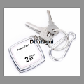 Difutagui 1Meter Keyrings Mini Steel Tape Measure Compatible for Convenient High Quality Length Monitoring Pocket Portable Compact Carry Around. 