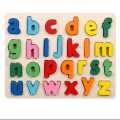 Wooden 3D English Letter Board abcd. 