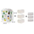 Laundry Basket Collapsible Large Household Storage Basket Clothing Hamper with Handle Living Room Closet Reusable Household Home Bathroom. 