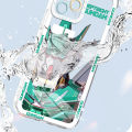 UCUC for Infinix Hot 30 Play Back Cover Cartoon Robot Transparent TPU Ultra Thin Soft Phone Cases. 