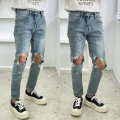 | Instyle Nepal | 1006 Knee Cut Grunge Slim Fit Jeans Pant. 