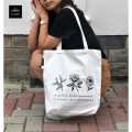 Quote Printed Tote Bag For Women - Bags | Tote Bags For Women | Bags For Women | Side Bags For Women |. 
