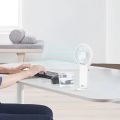Stylish Appearance Quiet Operation Portable Fan Low-Noise Compact Design Handheld Fan Charging Lightweight Personal Fan Office Use. 