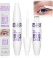 1 Piece Fiber White Mascara Primer Waterproof, Long-Lasting, Smudge-Proof for Thick, Natural Lashes – Perfect for Sensitive Eyes. 