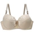 DaiNaFang Bras Plus Size Underwear Wireless Adjustable Lace Womens Breast Lining BCDE Cup Large Female Lingerie. 