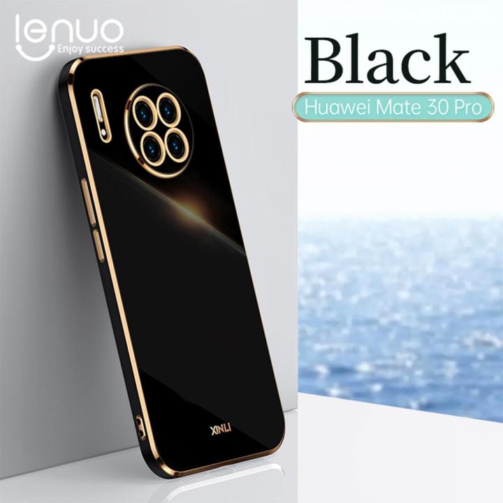 Lenuo For Huawei Mate 30 Pro Phone Case Shiny Bling Back Cover