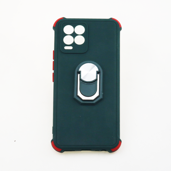 Ring Case Realme 8 (4G), RMX3085 Full Protection Mobile Cover