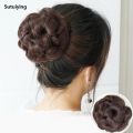 Sutuiying Synthetic 1PC woman invisible natural Short Curly 2025 New Wig Clip Fluffy Pear Blossom wig Headdress Clip. 