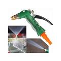 Black/Green Plastic Water Spray Gun Nozzle For Gardening. 