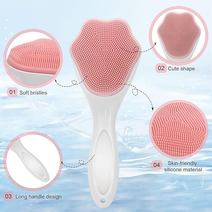 Silicone%20Face%20Scrubber%202%20Pack%20Face%20Brush%20Exfoliating%20Brush,%20Coldairsoap%20Silicone%20Facial%20Cleansing%20Brush,%20Handheld%20Face%20Wash%20Brush%20for%20Pore%20Cleansing,%20Face...%20-%20Image%206