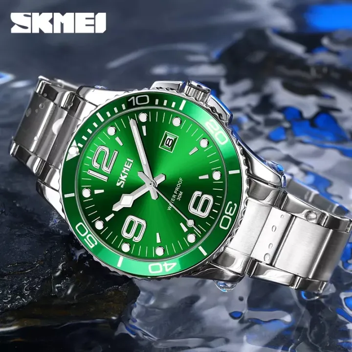 Skmei%209278%20Quartz%20Watches%20Luxury%20Waterproof%20Watches%20Date%20And%20Time%20Men%20Stainless%20Steel%20Wristwatches%20-%20Image%204