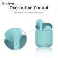 Sutuiying Original TWS I12 Macaron Wireless Bluetooth Headset Matte Sport 2025 New Binaural Earbuds Wireless Headphones Bluetooth Earphones. 