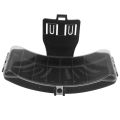 Portable With Belt Waist Fishing Box Black Plastic Fishing Bait Tackle Box Lightweight Fishing Tackle Box Baits Storage. 