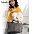Sutuiying Anti-theft Vintage Leather Backpack Women Shoulder Bag Ladies Bargain price High Capacity Travel Backpack School Bags for Girls. 
