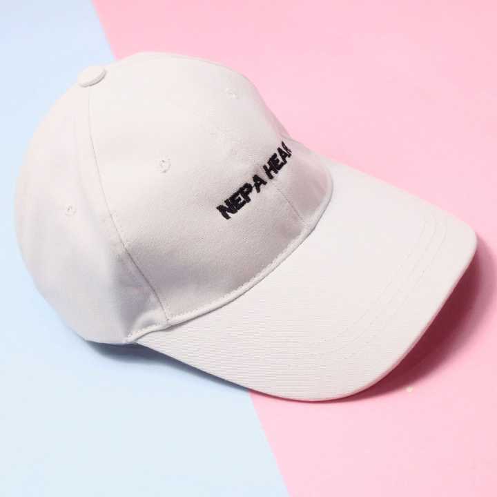 Nepa%20Heart%20Unisex%20White%20Color%20Printed%20Cap%20-%20Image%203