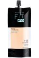 MAYBELLINE FIT ME MATTE + PORELESS LIQUID FOUNDATION POUCH-LIGHT BEIGE 118 (40ML). 
